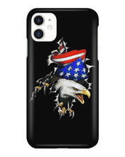 Load image into Gallery viewer, Eagle Giant Scratch USA Flag Gift For Women Phone case
