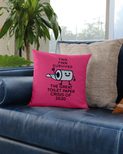 Load image into Gallery viewer, This Finn Survived The Great Toilet Paper Crisis Of 2020 Pillow Cover
