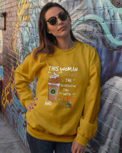 Load image into Gallery viewer, The Quarantine Time With Yarn And Coffee Gift For Women Sweatshirt
