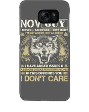 Load image into Gallery viewer, November Guy I Am Not A Hero Not A Legend I Have Anger Issues Birthday Gift Phone case
