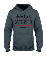 Load image into Gallery viewer, Black Phone Case Hello Forty 2020 The Year When Shit Got Real Trending Hoodie
