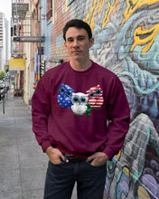 Load image into Gallery viewer, Lovely Phone Case Three Owl With US Flag Gift For Owl Lovers Sweatshirt

