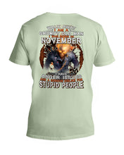 Load image into Gallery viewer, Walk Away I Am A Grumpy Old Man Who Was Born In November Birthday Gift Guys V-Neck
