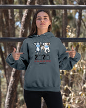 Load image into Gallery viewer, 2020 The Year When Shit Got Real Quarantined Trending Hoodie
