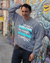 Load image into Gallery viewer, I'm A Wife Husband With Wings Trending Sweatshirt
