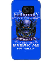 Load image into Gallery viewer, They Are A Reminder Of Time When Life Try To Break Me Gift For February  Men Phone case
