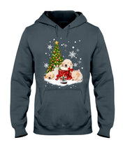 Load image into Gallery viewer, Funny Golden Retrievers Sleep In Red Boots Gift For Dog Lovers Hoodie
