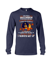 Load image into Gallery viewer, December Superwoman  Life Has Knocked Me Down Birthday Meaningful Gift Unisex Long Sleeve
