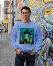 Load image into Gallery viewer, UFA Dinosaur T Rex Sky Full Of Stars Sweatshirt
