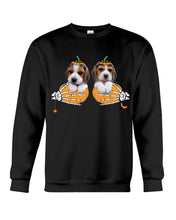Load image into Gallery viewer, Beagle Hand Bones My Breast Gift For Dog Lovers Sweatshirt
