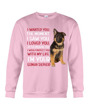 Load image into Gallery viewer, German Shepherd I Wanted You I Loved You Gift For Dog Lovers Sweatshirt
