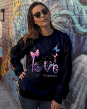 Load image into Gallery viewer, Love Butterflies Grandma Life Gift For Grandma Sweatshirt
