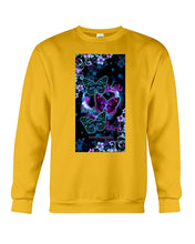 Load image into Gallery viewer, Purple Phone Case With Butterfly Faith Hope Love Suicide Awareness Gift Sweatshirt
