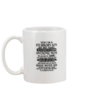 Load image into Gallery viewer, A Stubborn Son Of June     Freaking Awesome Mom For Birthday Gift Mug
