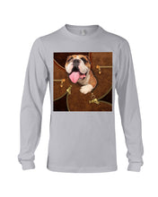 Load image into Gallery viewer, Bulldog In Cool Tote Bag Gift For Dog Lovers Unisex Long Sleeve
