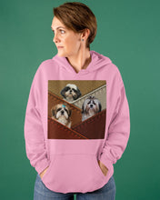 Load image into Gallery viewer, Three Cute Shih Tzu In Bag Gift For Dog Lovers Hoodie
