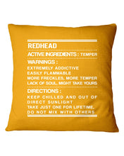 Load image into Gallery viewer, Sorry This Guy Is Already Taken By A Smart And Sexy Redhead Gift For Men Pillow Cover
