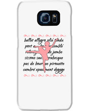 Load image into Gallery viewer, Ballet Words Pink Pattern Gift For Ballet Dancer Phone case
