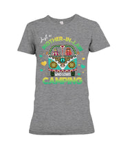 Load image into Gallery viewer, Just A Mother-in-law Who Loves Camping Trending Ladies Tee

