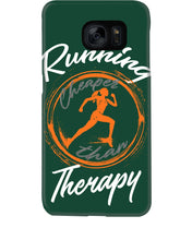 Load image into Gallery viewer, Running Cheaper Than Therapy Gift For Running Lovers Phone case
