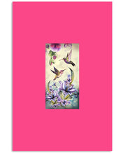 Load image into Gallery viewer, Humming Birds Flower Unique Custom Design Vertical Poster
