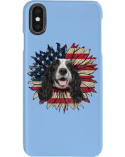 Load image into Gallery viewer, English Cocker Spaniel US Sunflower Gift For Dog Lovers Phone case
