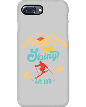Load image into Gallery viewer, I'm Retired Skiing Is My Job Mountainous Terrain Phone case
