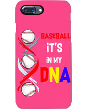 Load image into Gallery viewer, Baseball Be My DNA Gift For Sport Lovers Phone case
