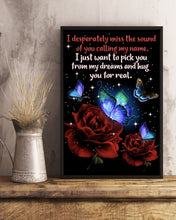 Load image into Gallery viewer, Butterfly Calling My Name Gift For Lover Vertical Poster
