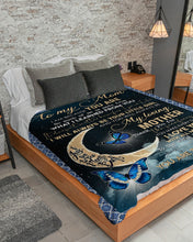 Load image into Gallery viewer, Giving For  Mama Love You With All My Heart   Custom Design Sherpa Blanket
