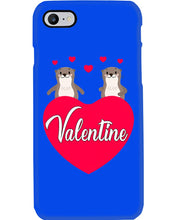 Load image into Gallery viewer, Couple Otter Valentine's Day Gift For Otter Lovers Phone case
