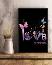 Load image into Gallery viewer, Love Butterflies Grandma Life Gift For Grandma Vertical Poster
