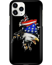 Load image into Gallery viewer, Eagle Giant Scratch USA Flag Gift For Women Phone case
