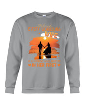 Load image into Gallery viewer, Behind Every Gorgeous Wife Is A Husband Who Believes In Her First Trending Sweatshirt
