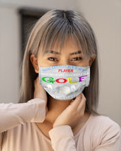 Load image into Gallery viewer, Golf Who Believes In Herself Gift For Sport Lovers Cloth Face Mask
