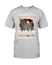 Load image into Gallery viewer, October Grumpy Old Man Will Shoot You For Birthday Gift Guys Tee
