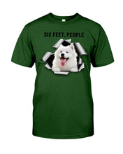 Load image into Gallery viewer, Six Feet People Alaska Husky  Unique Custom Design For Dog Lovers Guys Tee
