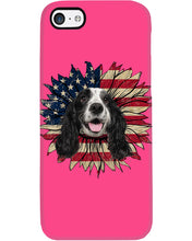 Load image into Gallery viewer, English Cocker Spaniel US Sunflower Gift For Dog Lovers Phone case
