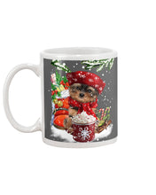 Load image into Gallery viewer, Yorkshire Terrier Loves Drinking Hot Latte Gift For Dog Lovers Mug
