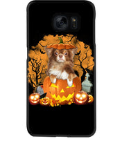 Load image into Gallery viewer, Chihuahua Book Pumpkin Halloween Gift For Dog Lovers Phone case
