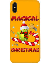 Load image into Gallery viewer, Tennis Players Magical Christmas Snowman Gift For Women Phone case
