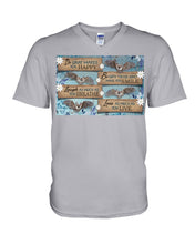 Load image into Gallery viewer, Do What Makes You Happy With Bats Gift For Girls Guys V-Neck
