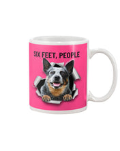 Load image into Gallery viewer, Six Feet People Great Gift For Heeler Lovers Mug
