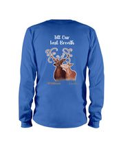 Load image into Gallery viewer, Custom Name Deers Gift For Boyfriend Till Our Last Breath Unisex Long Sleeve

