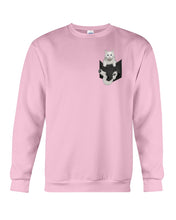 Load image into Gallery viewer, Cat In Your Front Pocket Great Gift For Cat Lovers Sweatshirt
