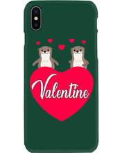 Load image into Gallery viewer, Couple Otter Valentine's Day Gift For Otter Lovers Phone case
