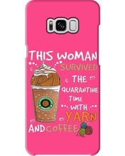 Load image into Gallery viewer, The Quarantine Time With Yarn And Coffee Gift For Women Phone case
