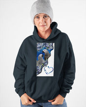 Load image into Gallery viewer, Magical Gray Couple African Parrot Gift For Bird Lovers Hoodie
