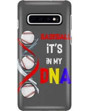 Load image into Gallery viewer, Baseball Be My DNA Gift For Sport Lovers Phone case
