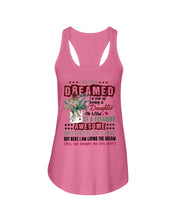 Load image into Gallery viewer, Protea Being A Daughter In Law Of A Freaking Awesome Mother In Law Gift For Women Ladies Flowy Tank
